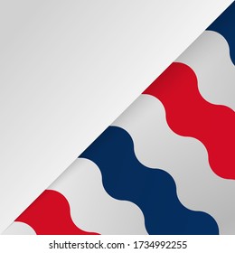 Happy bastille day background illustration vector. French national day illustration