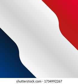Happy bastille day background illustration vector. French national day illustration