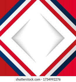 Happy bastille day background illustration vector. French national day illustration