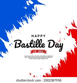 happy bastille day background, suitable for posters, backgrounds, stickers and others