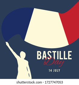 Happy Bastille Day French National Day