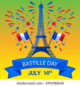 Happy bastille day ,vector file