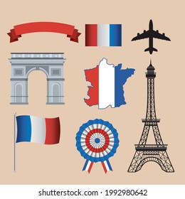 Happy bastille day ,vector file