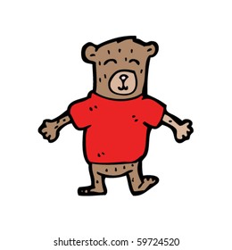 happy bear cartoon