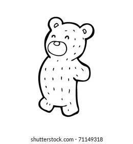 happy bear cartoon