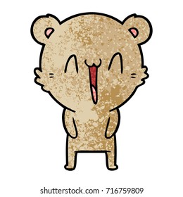 Happy Bär Cartoon