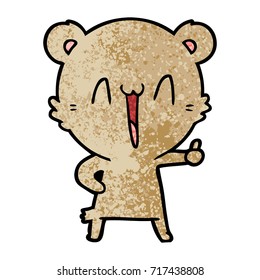 Happy Bär Cartoon