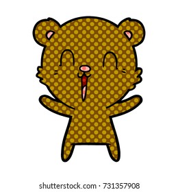 Happy Bär Cartoon