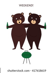 Happy bears grills - weekend!