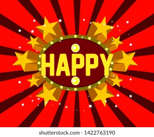happy, beautiful greeting card background, poster or banner for summer party event