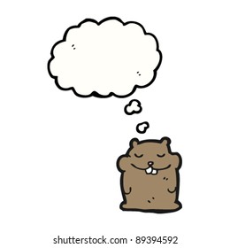 happy beaver cartoon