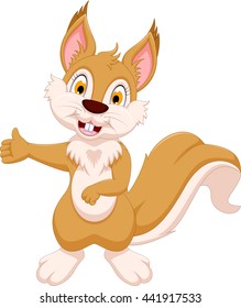 happy beaver cartoon playing