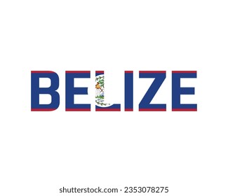 Happy Belize Independence day, Belize Independence day, Belize, Belize Flag, 21 September, 21st September, Independence, National Day, National Flag, Flag, Typographic Design Typography Eps Vector 