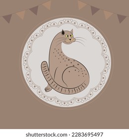 Happy Bengali New Year, Pohela Boishakh. Translation: "Happy New Year the soul of Bengalis will sing the song of Boishakh in the new year Shubho Noboborsho, Folk item, Horse, Mask cat sora