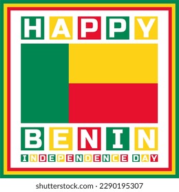 Feliz día de independencia Vector Plantilla Diseño Ilustración