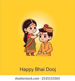 Feliz bhai dooj celebrado durante el festival de diwali de fondo   Festival de hermanos y hermanas indios feliz concepto de Bhai Dooj