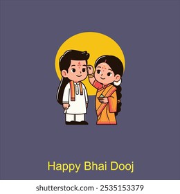 Feliz bhai dooj celebrado durante el festival de diwali de fondo   Festival de hermanos y hermanas indios feliz concepto de Bhai Dooj