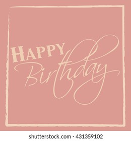Happy Birth Day card Vector