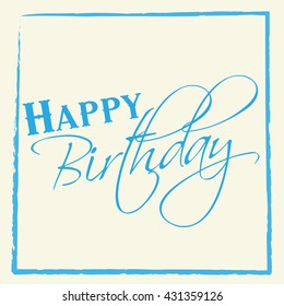 Happy Birth Day card Vector
