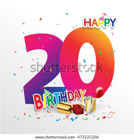 happy birthday 20 date