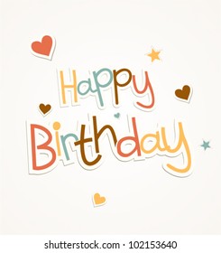 Happy Birthday