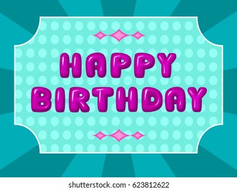Happy birthday