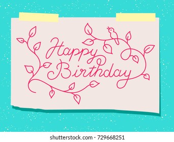 Happy Birthday