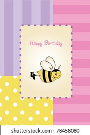 3,306 Happy birthday bee Images, Stock Photos & Vectors | Shutterstock