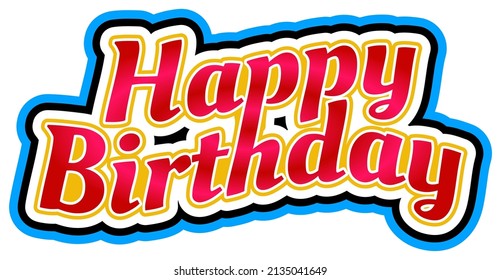 HAPPY BIRTHDAY 3D TEXT EFFECT FOR YOU SPECIAL DAY DESIGN
