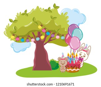 Happy birthday animals