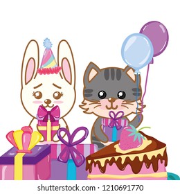 Happy birthday animals