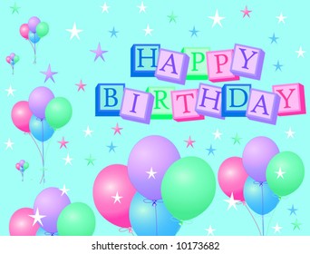 Happy Birthday Background