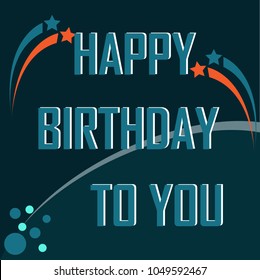happy birthday background