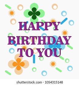 happy birthday background