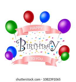 happy birthday background