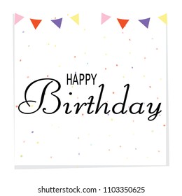 Happy Birthday Background