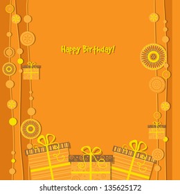 Happy birthday background
