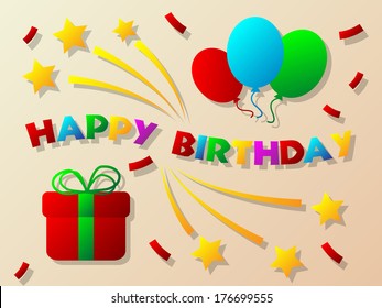 happy birthday background