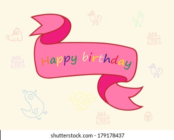 happy birthday background