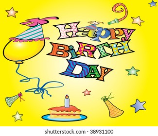 happy birthday background