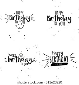 Happy birthday background