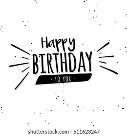 Happy birthday background