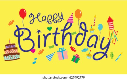 Happy Birthday Background 