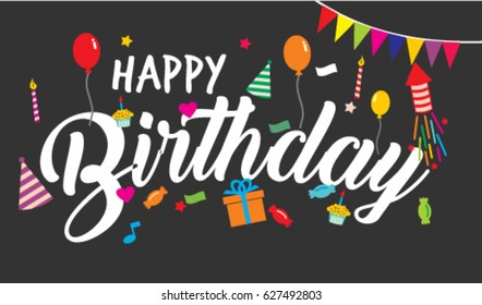 Happy Birthday Background 