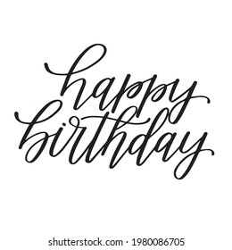 happy birthday background inspirational positive quotes, motivational, typography, lettering design	