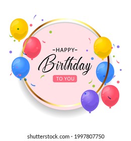 Vector de fondo de cumpleaños feliz, vectores. 10