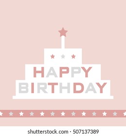 Happy birthday background.vector illustration.