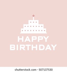 Happy birthday background.vector illustration.