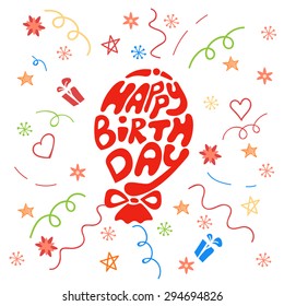 Happy birthday balloon