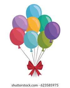 happy birthday balloons air party